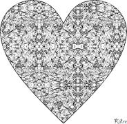 lub plawv Printable Coloring Nplooj Ntawv